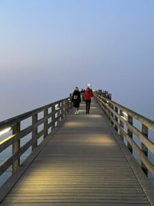 Die Wendorfer Seebrücke ins Nichts
