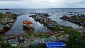 Kleine Privathäfen auf Hanö