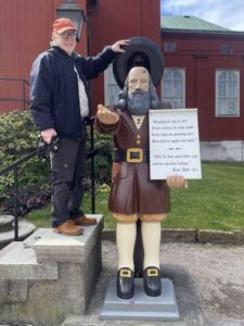 Die Spendenstatue