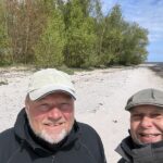 Die Crew an der Ostküste von Öland