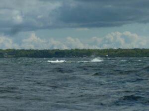 Untiefe neben dem Fahrwasser nach Karlskrona
