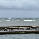 Die See morgens vor Borgholm