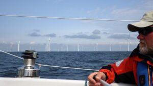 Wir müssen am Windpark vorbei