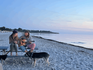 Livemusik am Strand