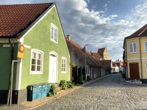 In der Altstadt von Simrishamn