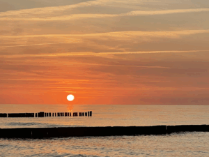 Sonnenuntergang vor Kühlungsborn