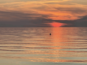 Sonnenuntergang in Rerik