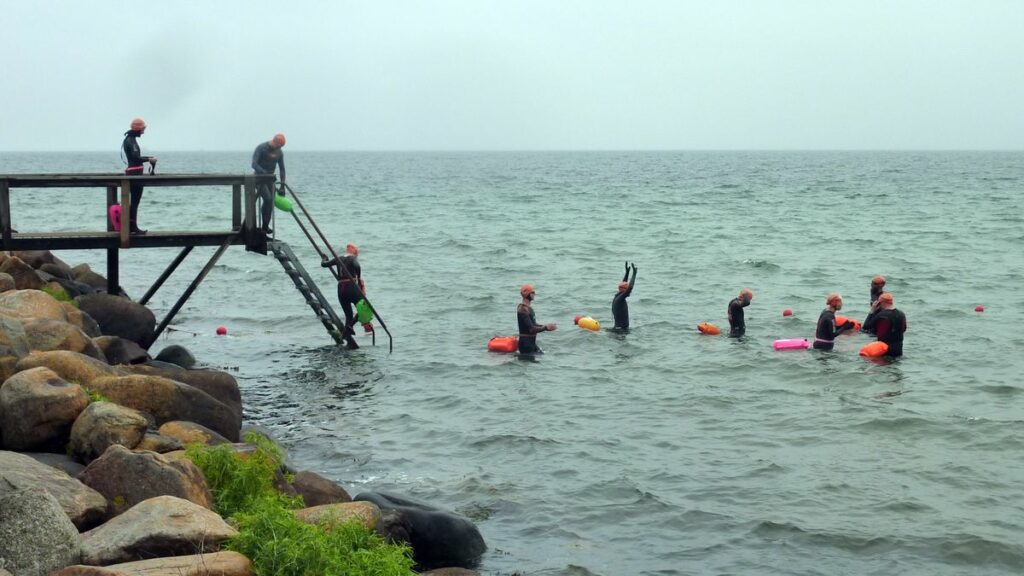 Hier wird für die Langstrecke trainiert im Öresund