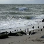 Seegang an Gedser Odde