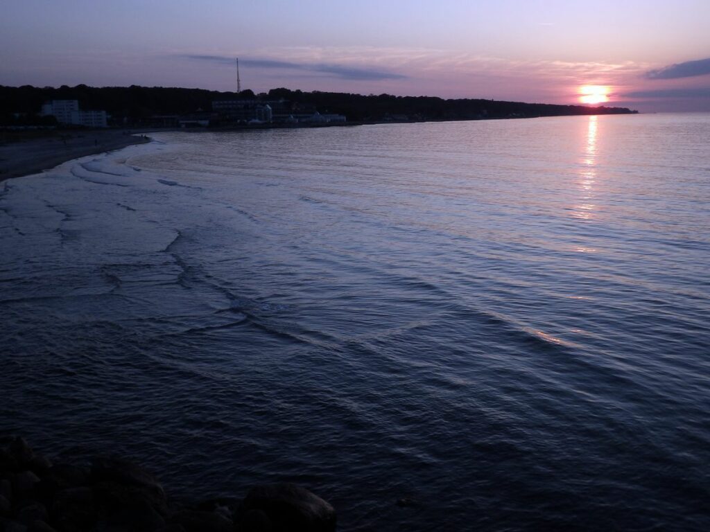 Sonnenuntergang am Öresund