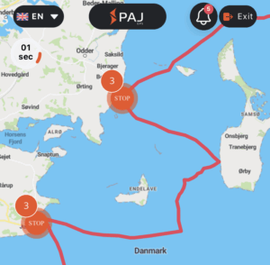 Route Hou - Juelsminde