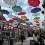 Die Regenschirm Gasse von Vejle