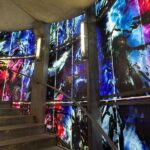 Der Eingang eines Parkhauses kann Kunst sein