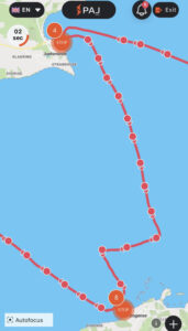 Route von Juelsminde nach Bogense